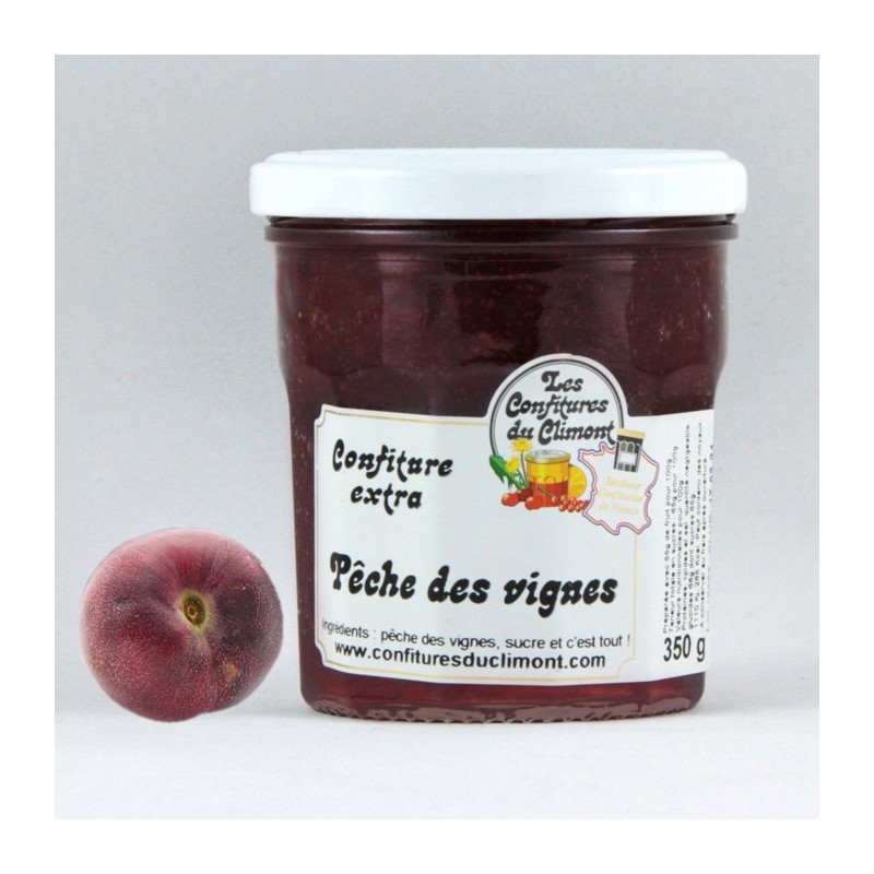 Pêche des vignes Confitures extra