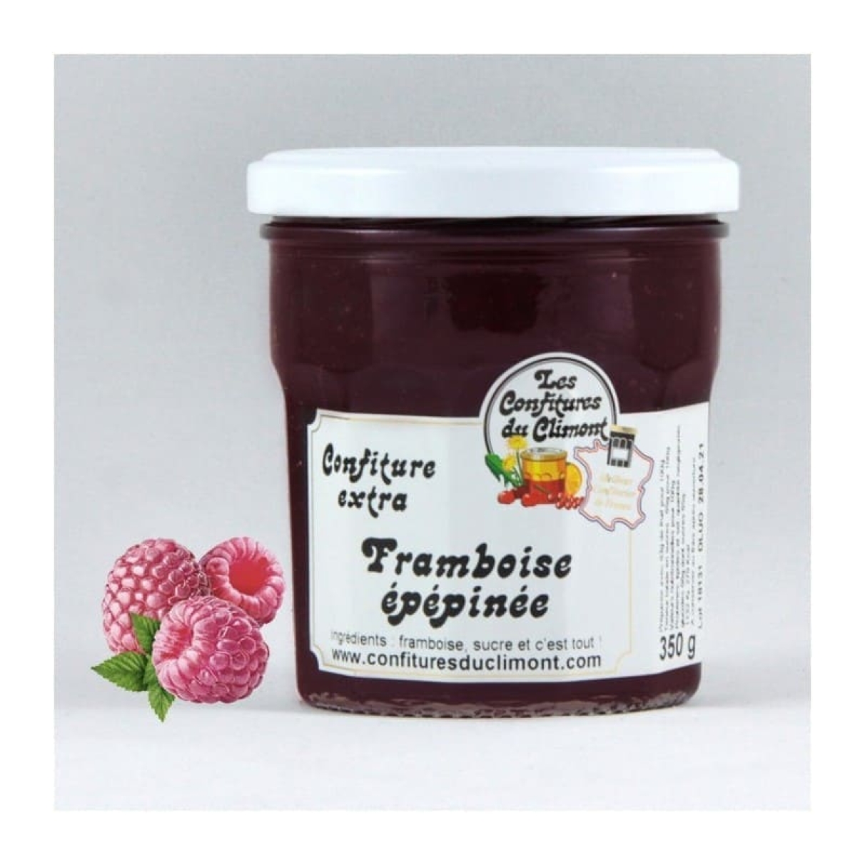 Les recettes : biscuit roulé à la framboise épépinée